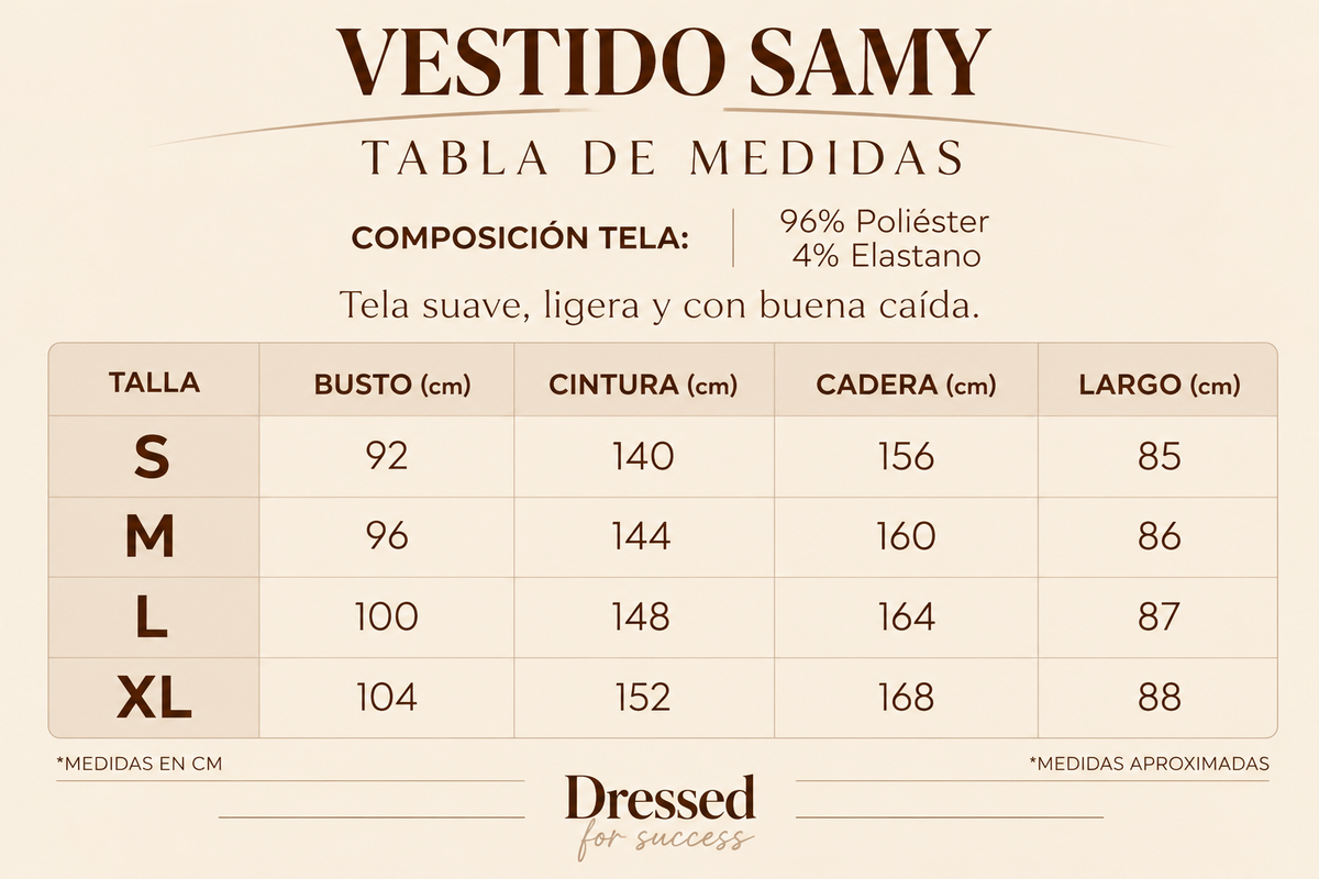 Vestido Samy Palmas