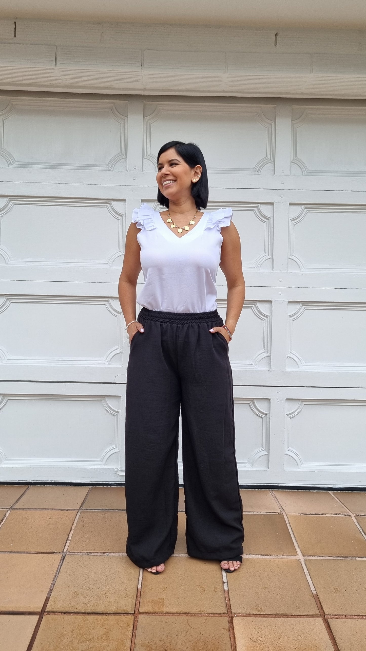 Blusa Irlanda blanca