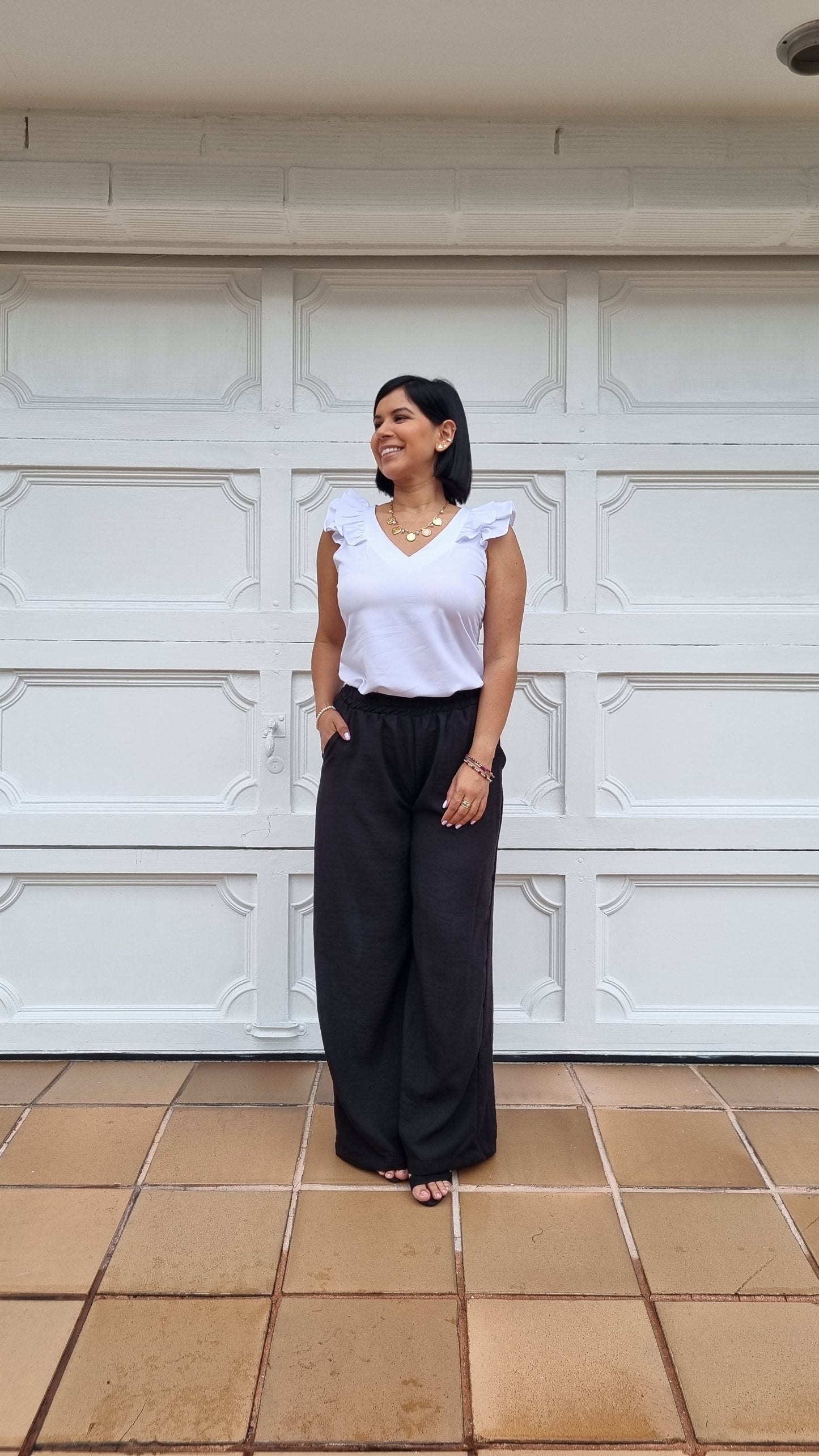 Blusa Irlanda blanca