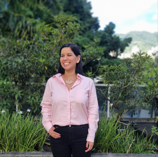 Camisa Boston rosada