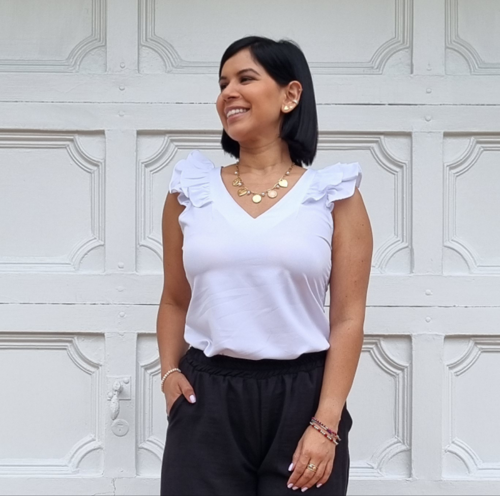 Blusa Irlanda blanca