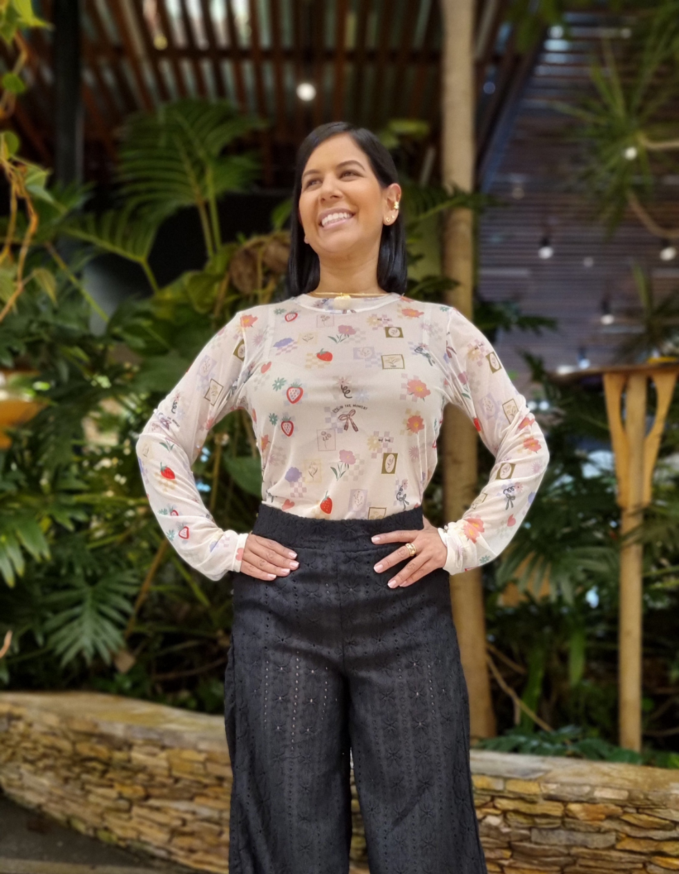 Blusa Picnic crudo
