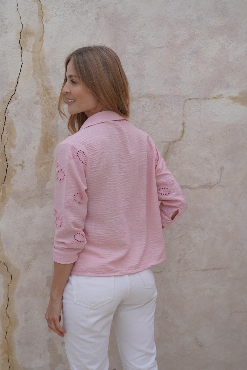 Camisa Suecia Rosada