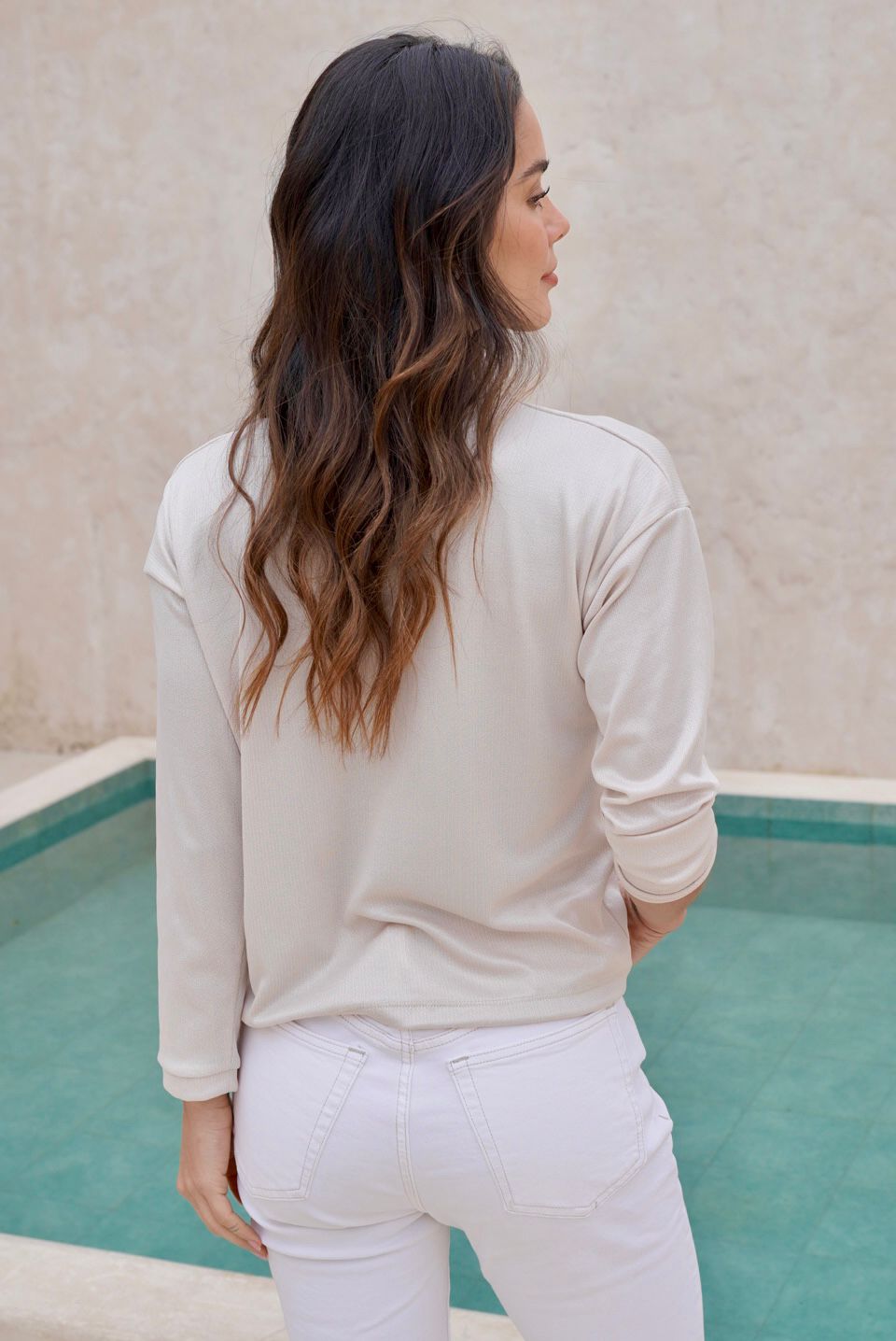 Buzo Pale Crema