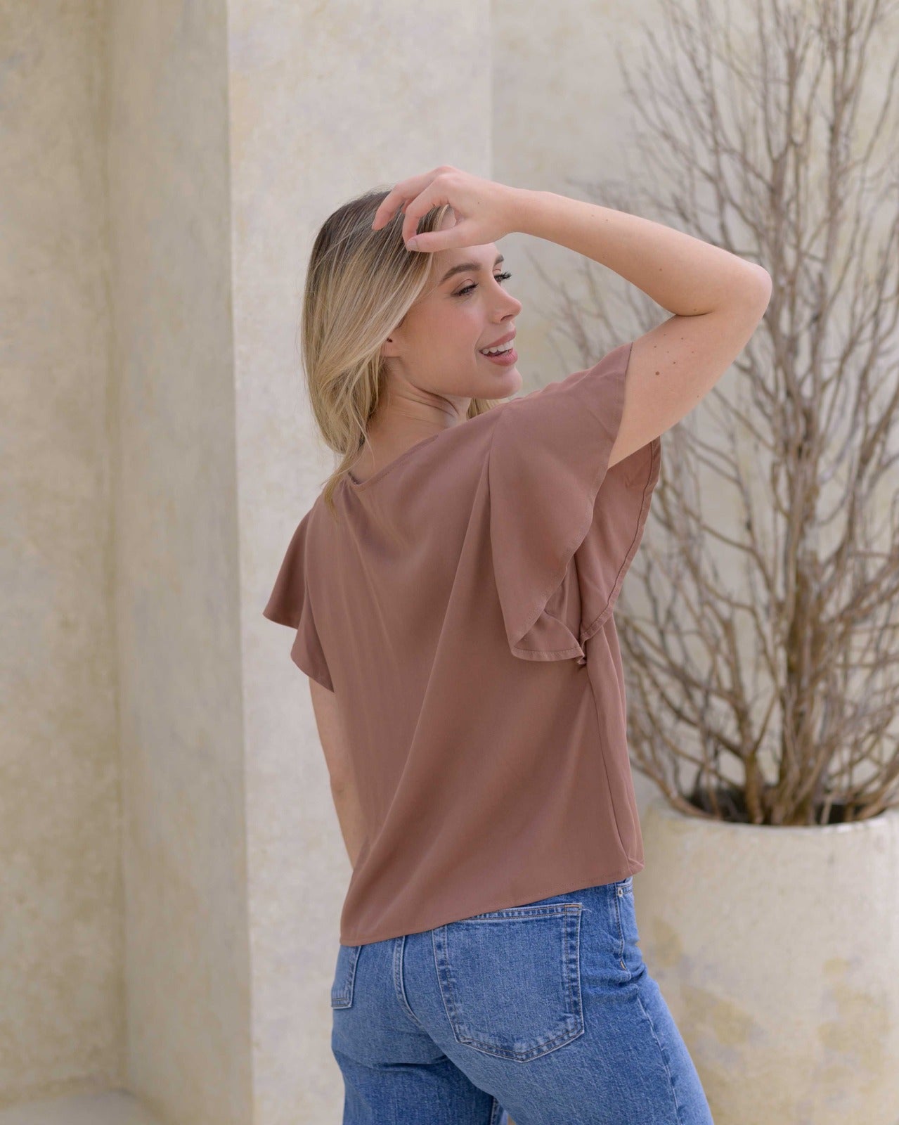 Blusa Niza mocca