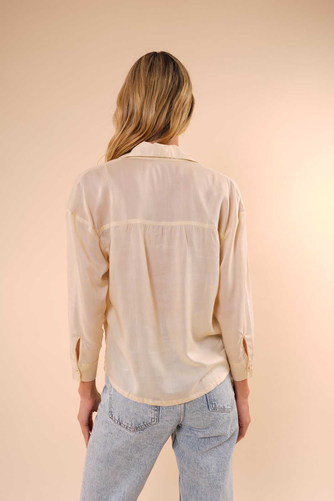 Camisa Kaia beige