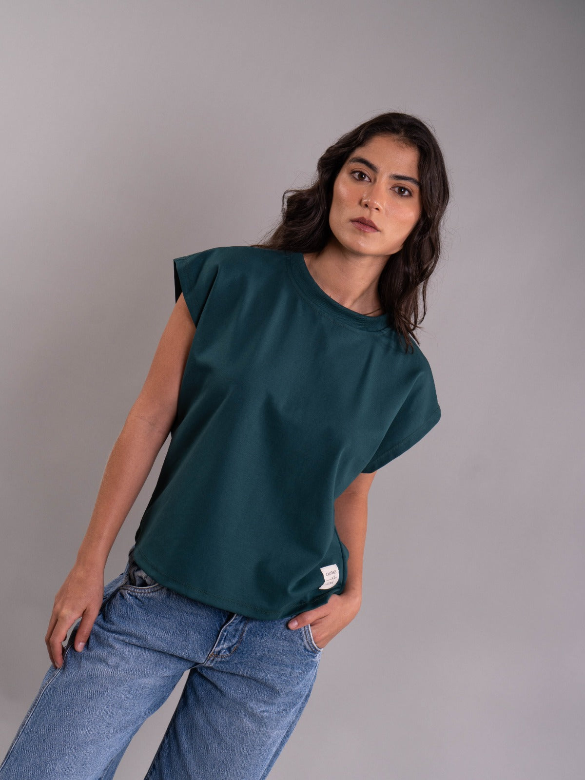 Camiseta Frida Acid verde