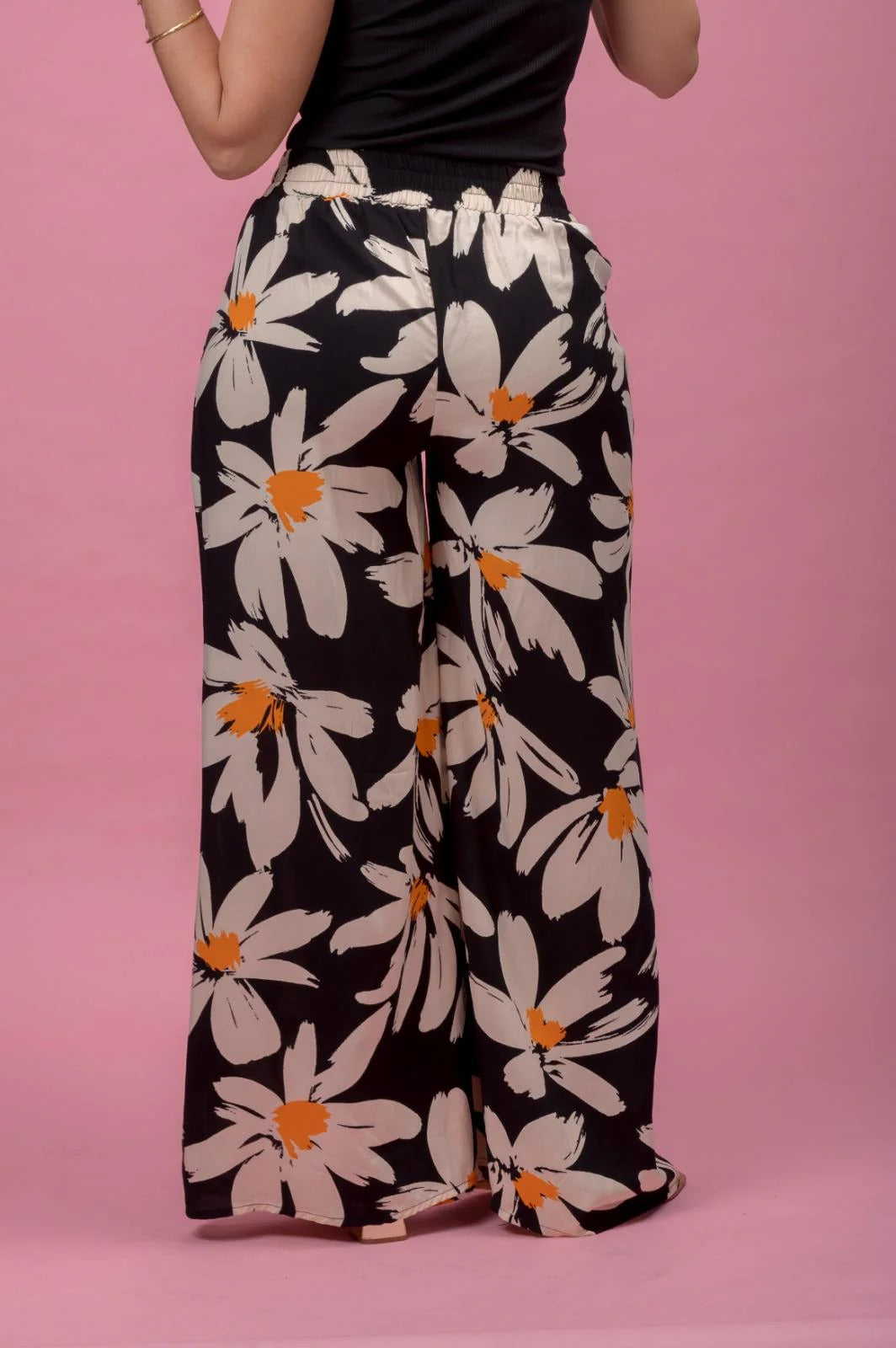 Pantalón Perseo flores amarillas