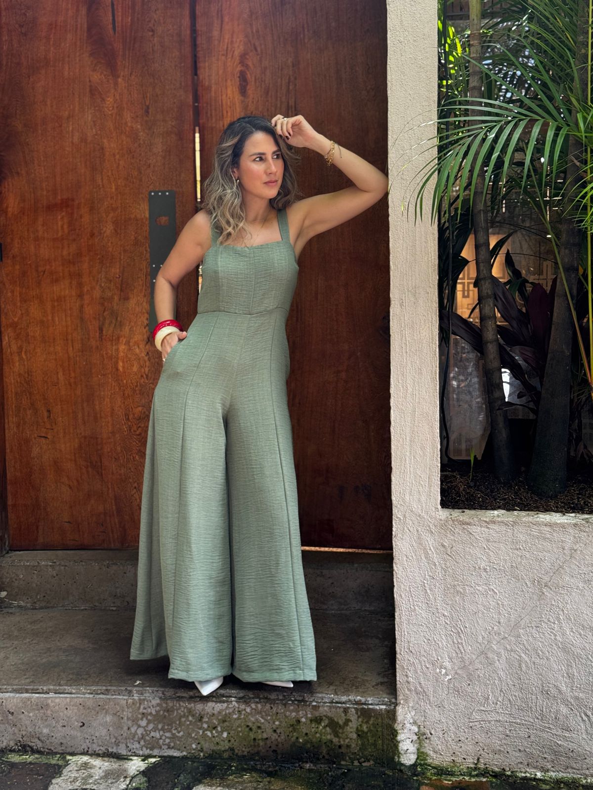 Enterizo Conde verde