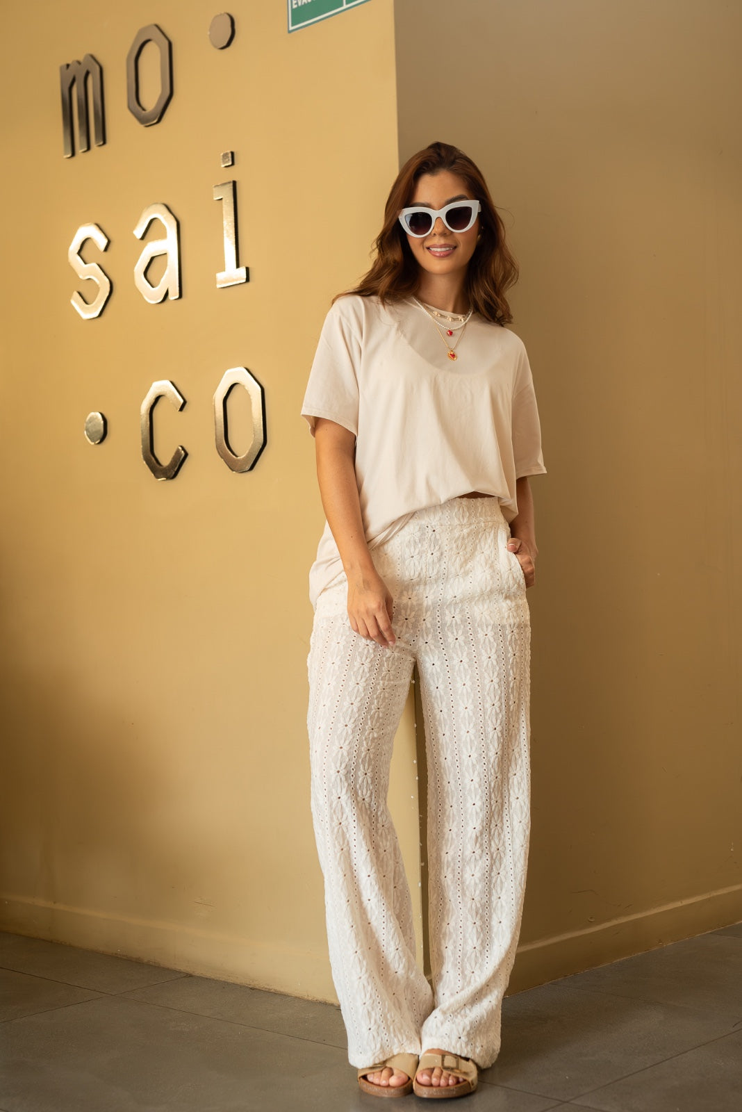 Pantalón Rosario Ivory