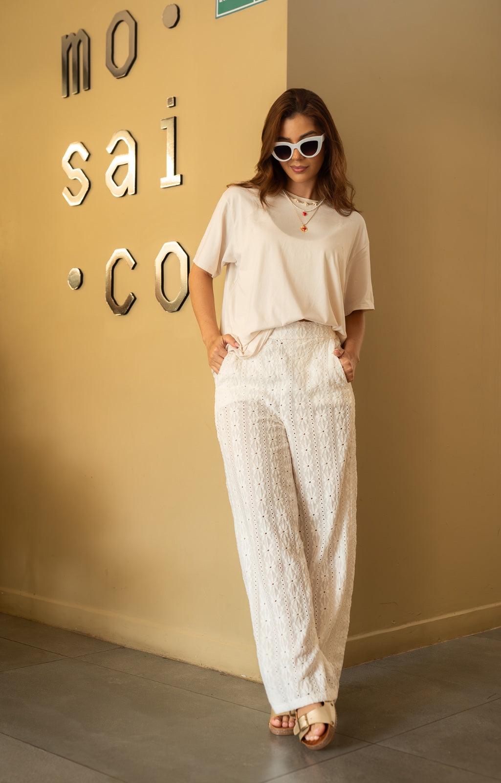 Pantalón Rosario Ivory