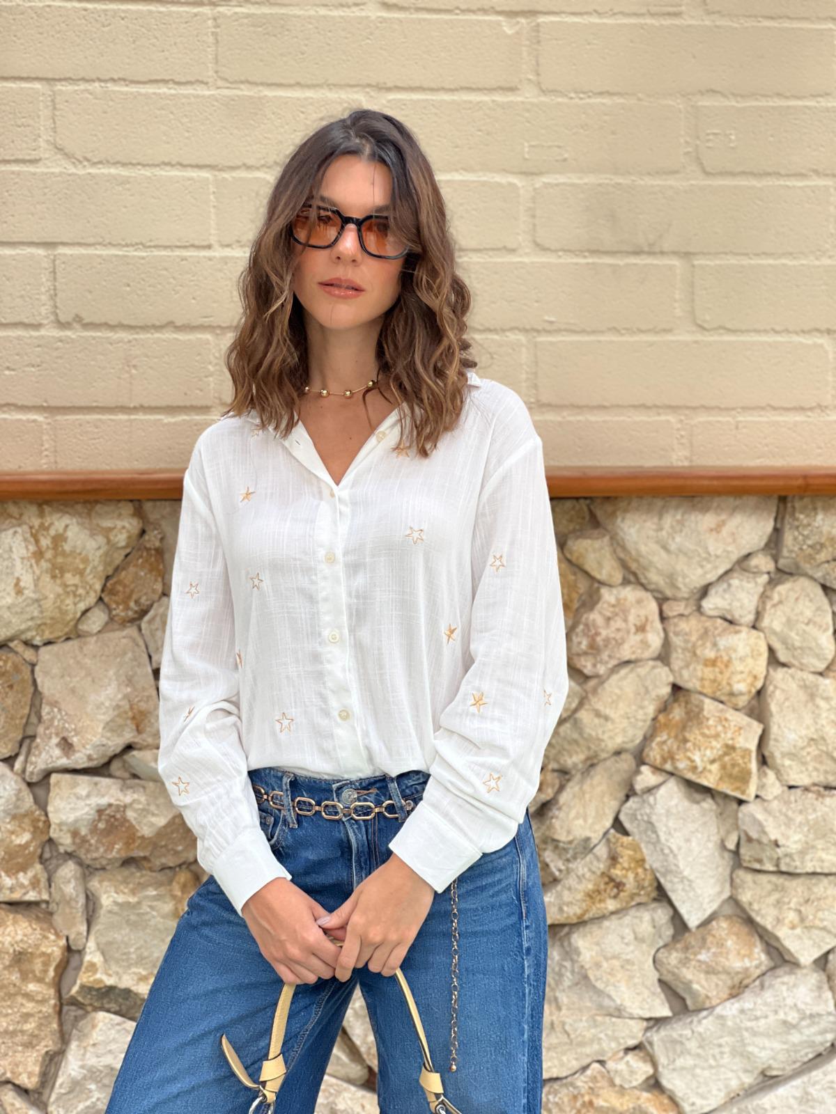 Camisera Cosmo manga larga