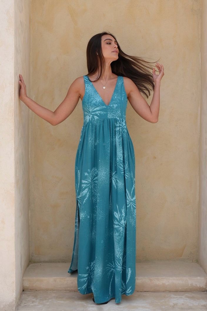 Vestido Paradisia verde