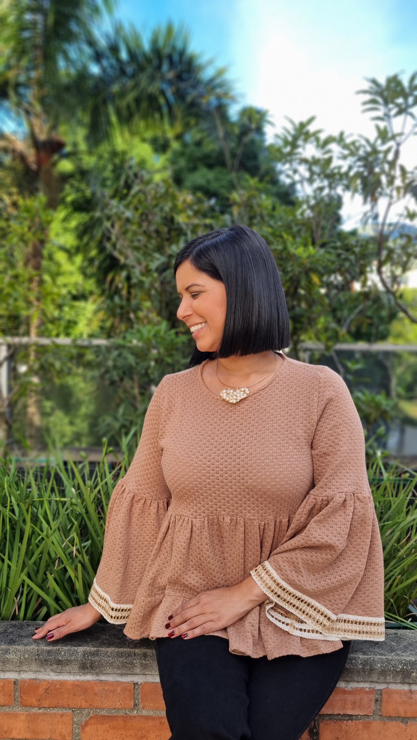 Blusa Brasil Mocca