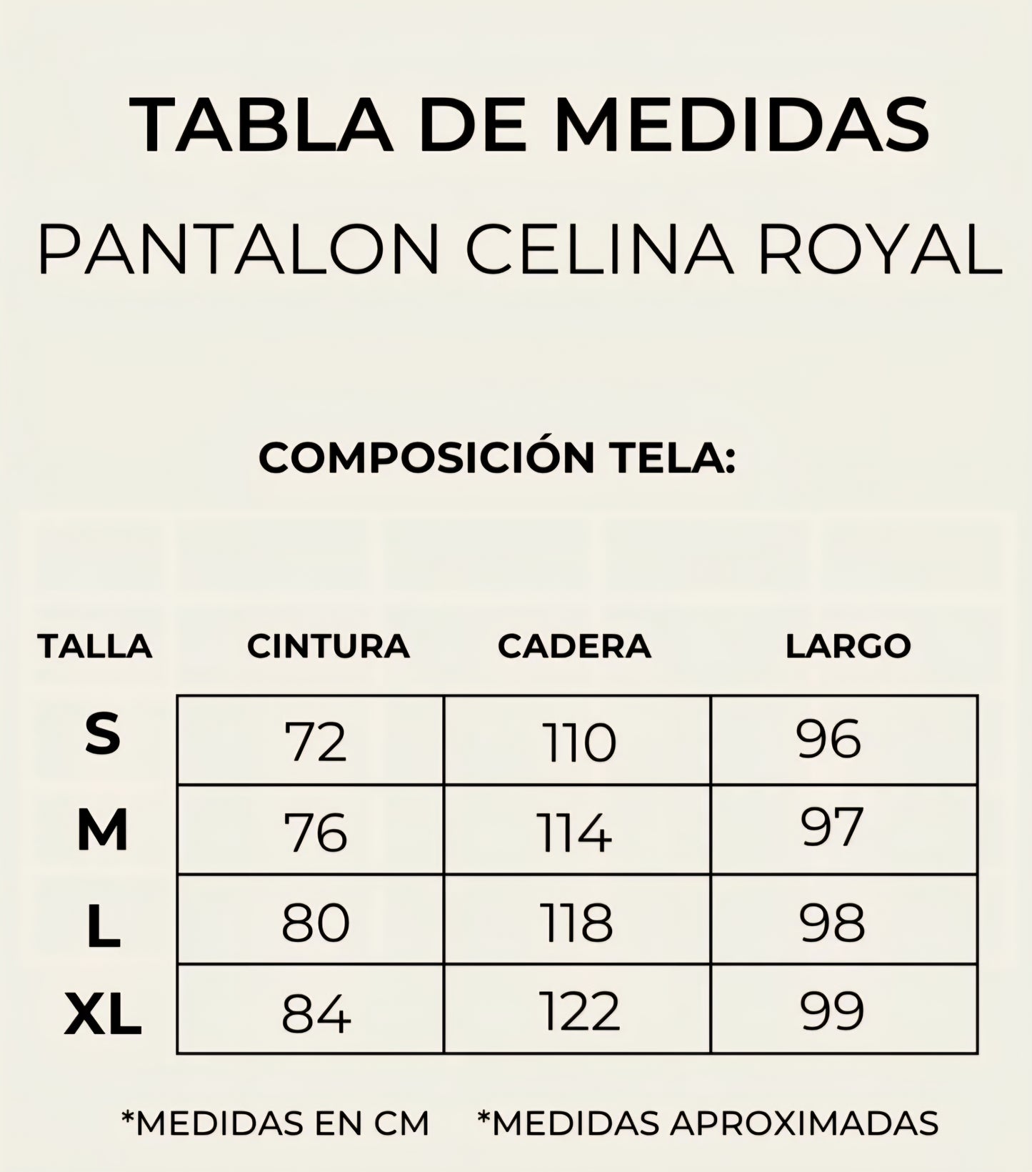 Pantalón Celina Royal