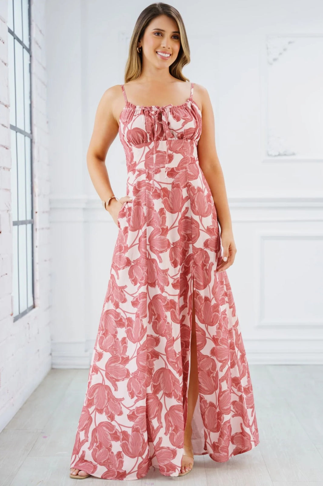 Vestido Dana Coral
