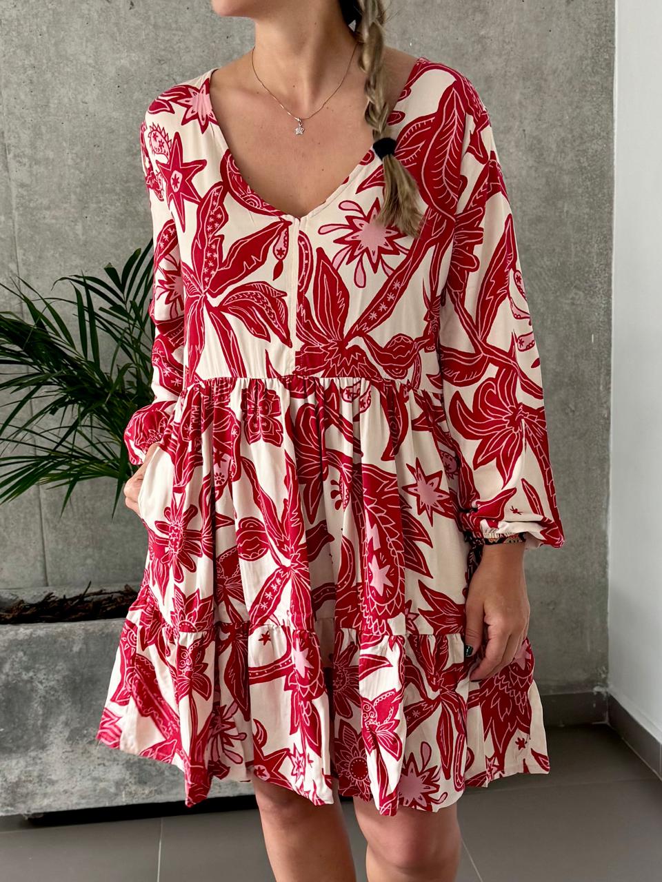 Vestido Santana Happy Cherry