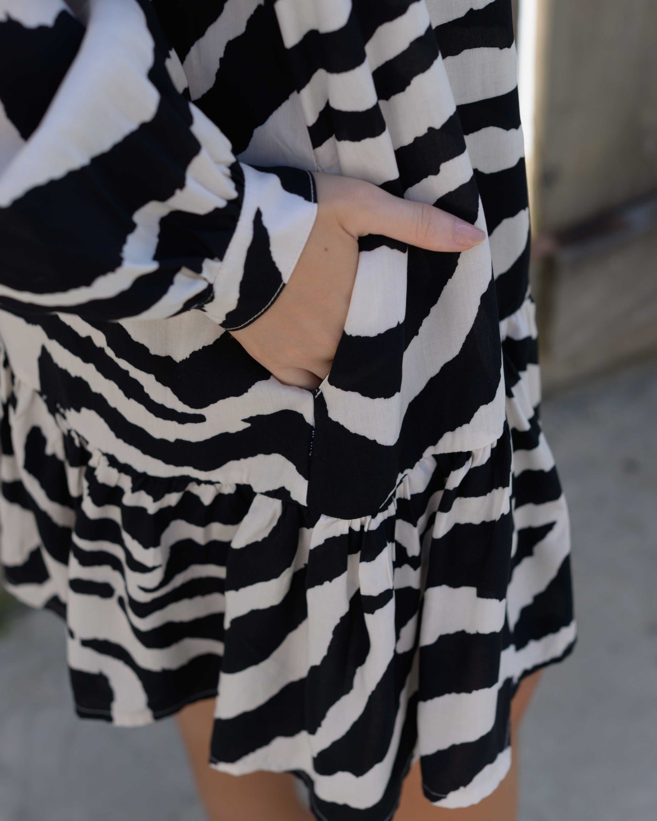 Vestido Yasmín África marfil