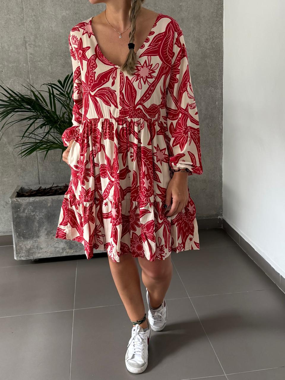 Vestido Santana Happy Cherry