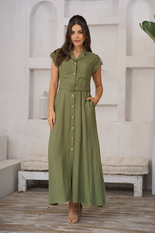 Vestido Sara verde