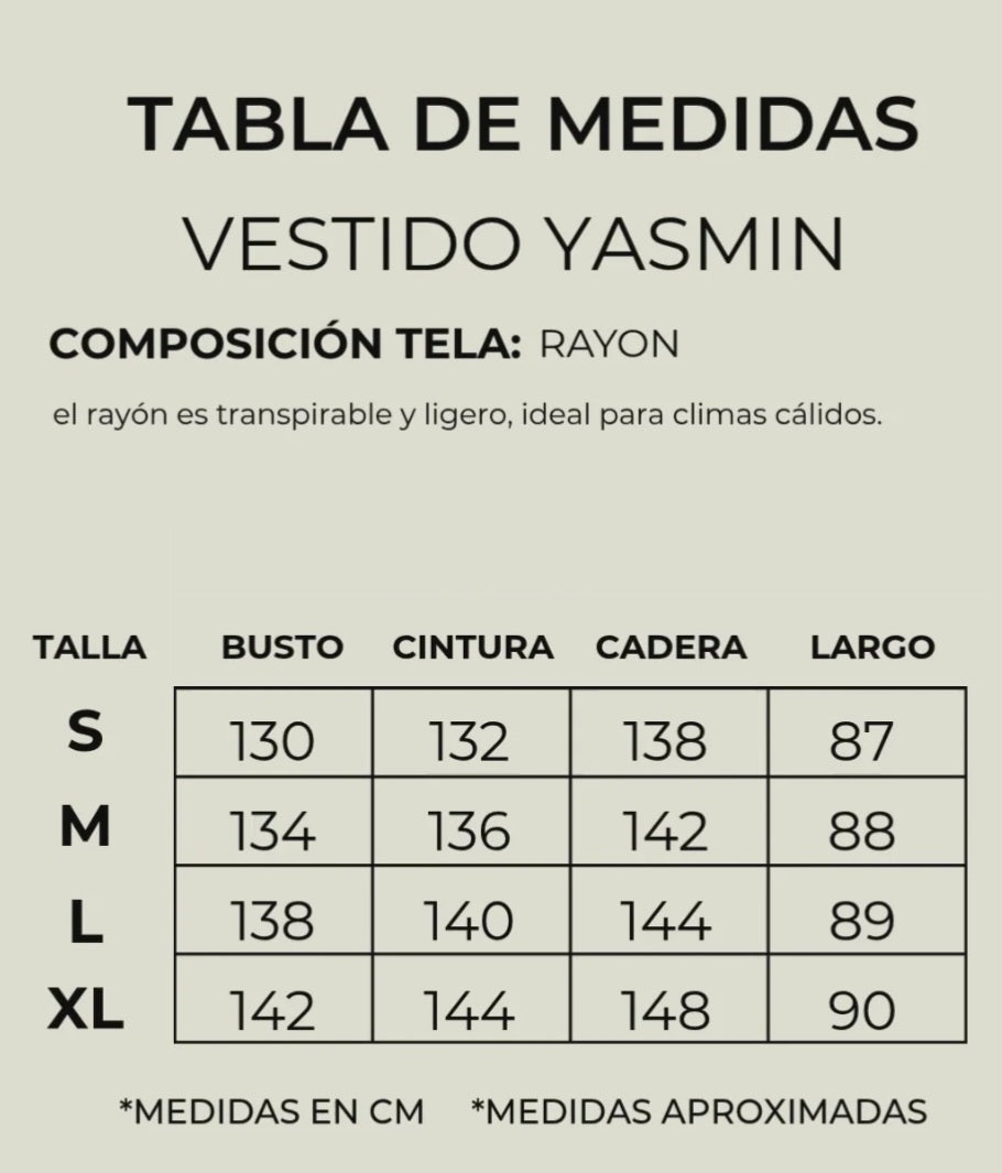 Vestido Yasmín Arena