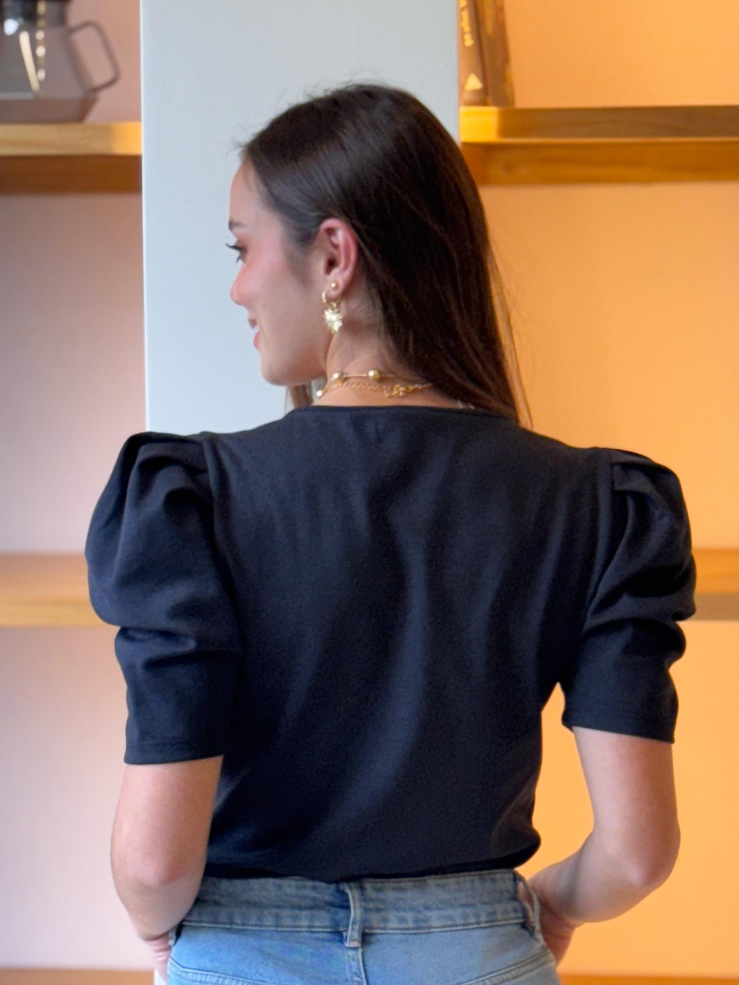 Blusa Darling Negro