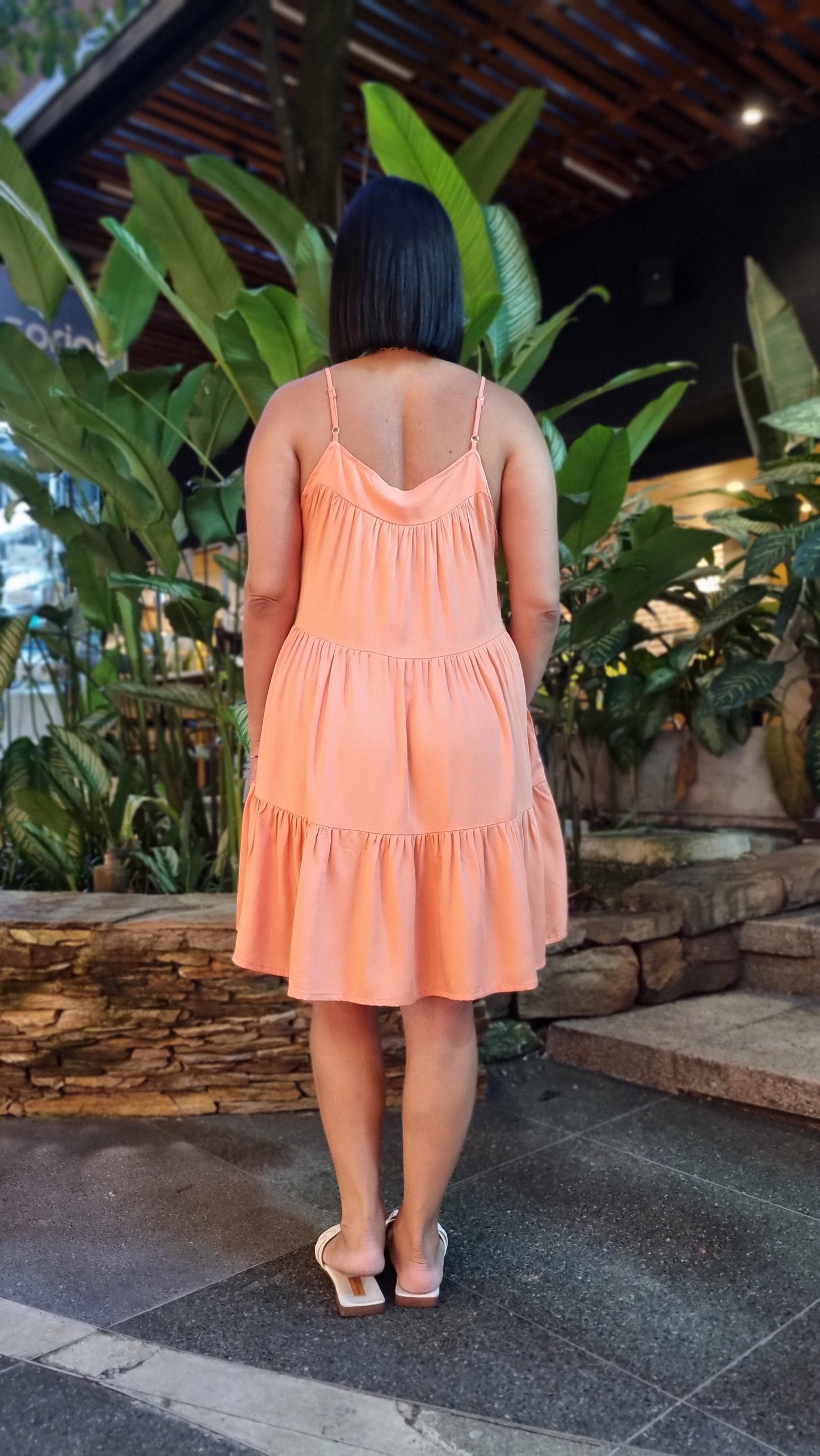 Vestido Alexa Salmón