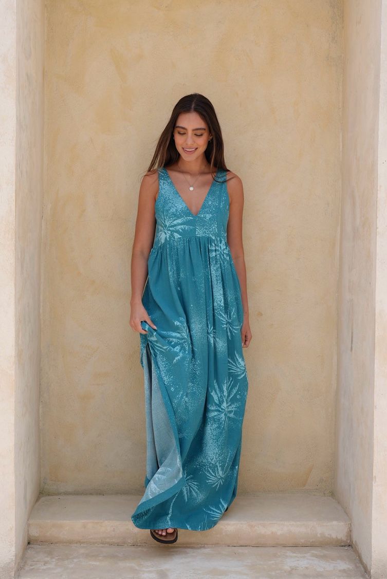 Vestido Paradisia verde