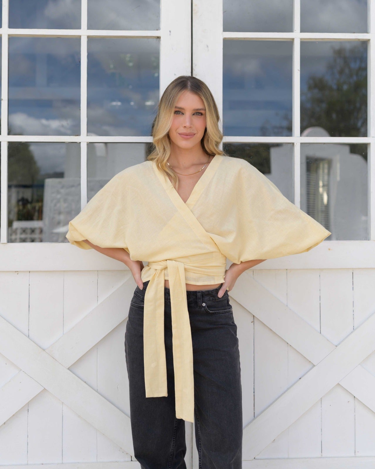 Blusa Sunset amarilla