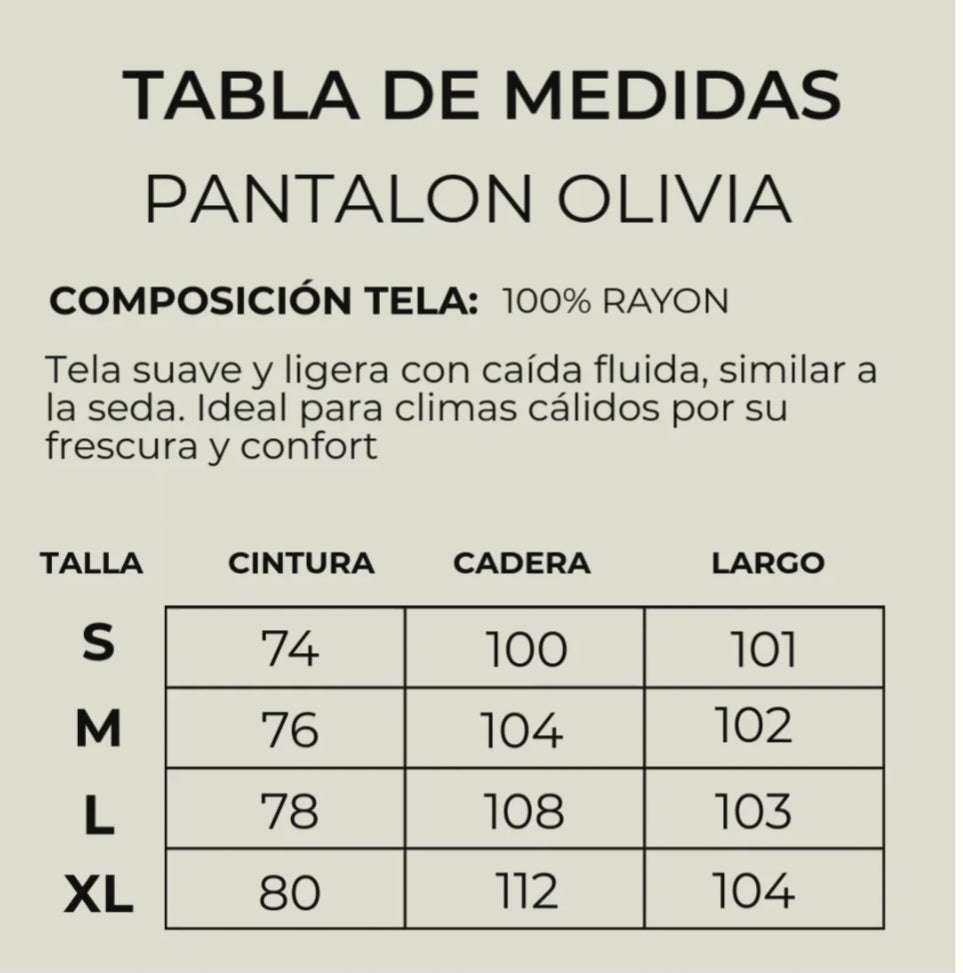 Pantalón Olivia Plane negro