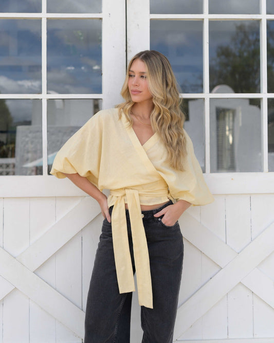 Blusa Sunset amarilla