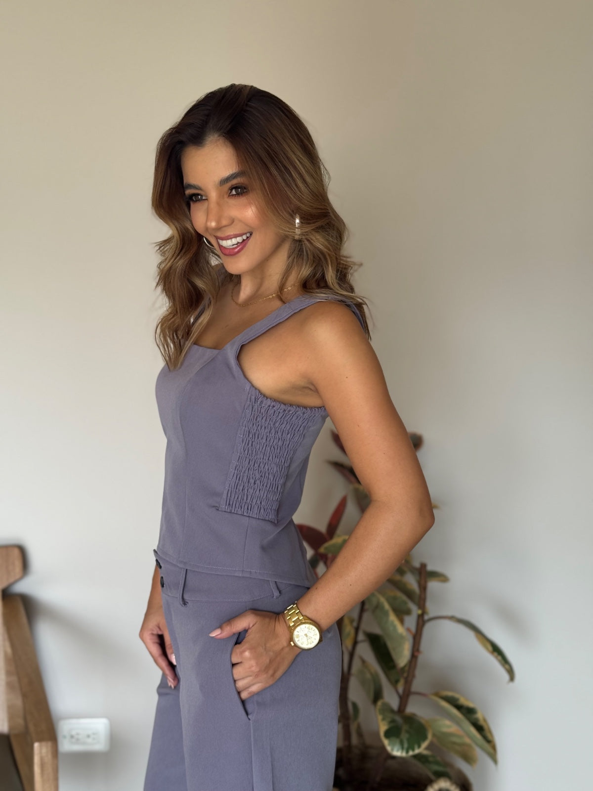 Blusa Atenea Gris
