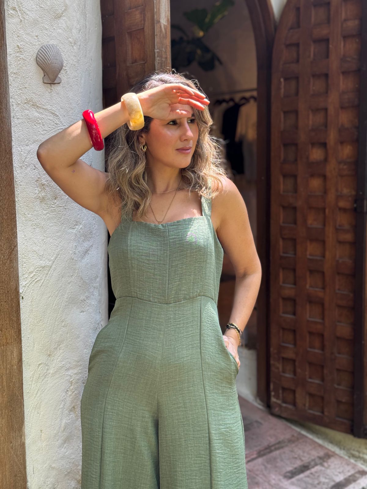 Enterizo Conde verde