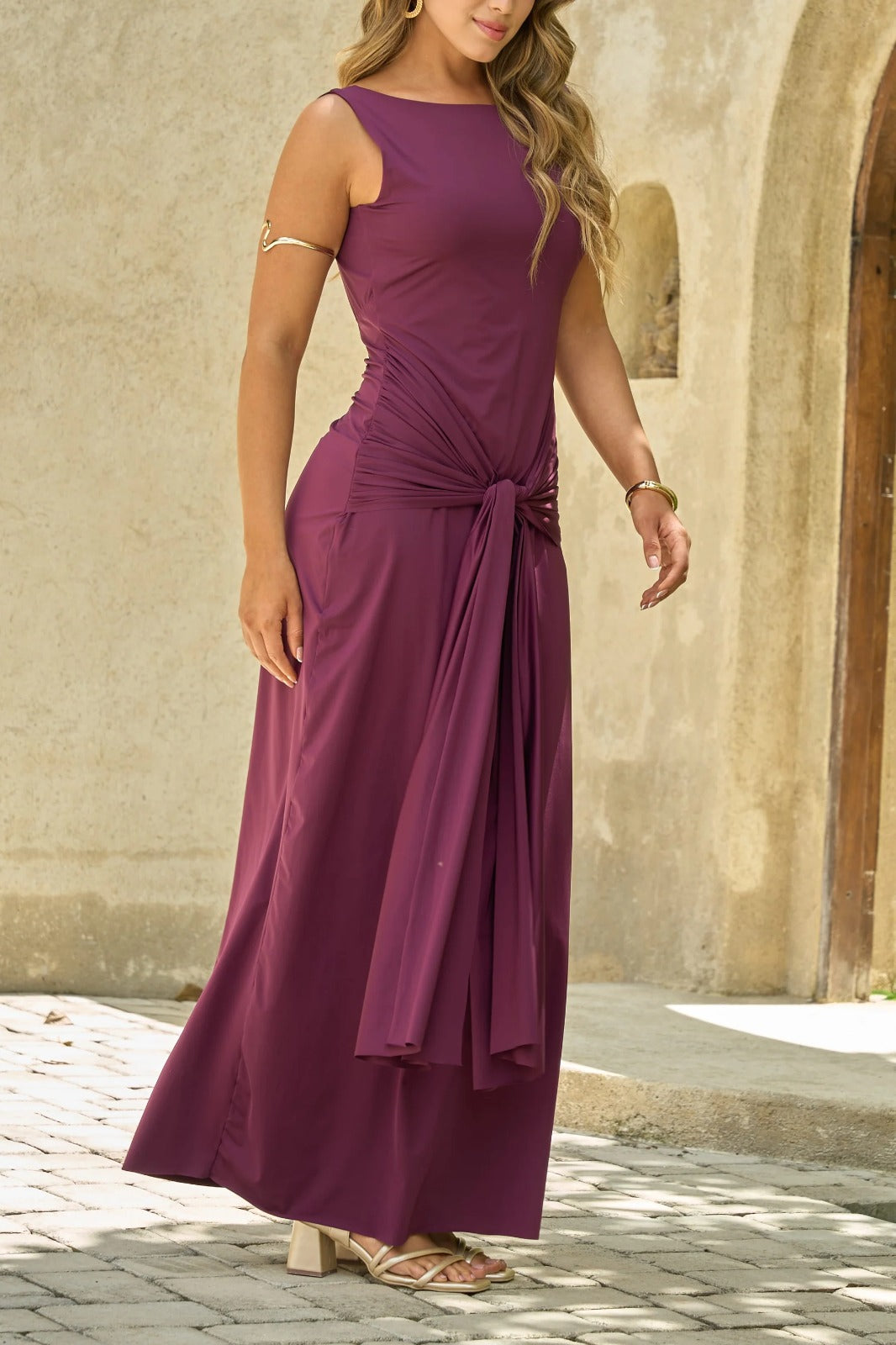 Vestido Corina Vino