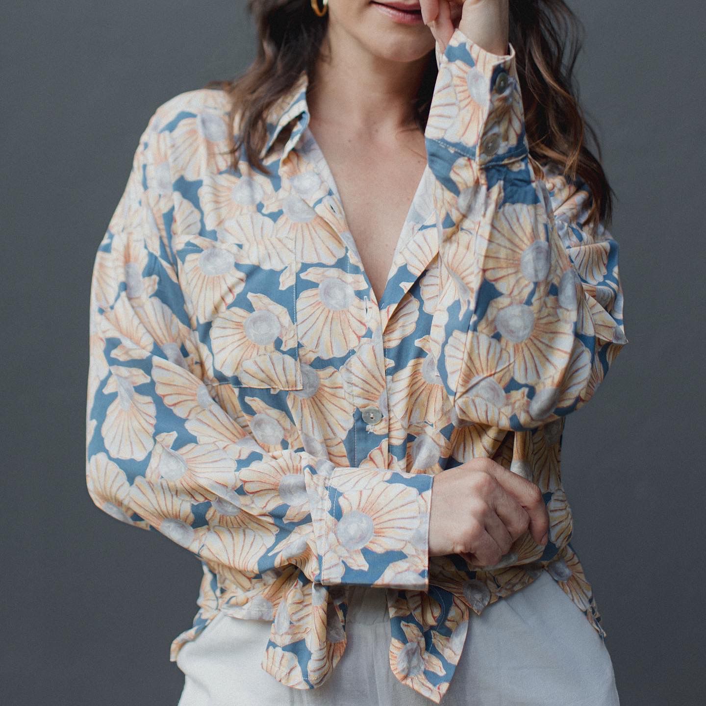 Camisa Flame conchas