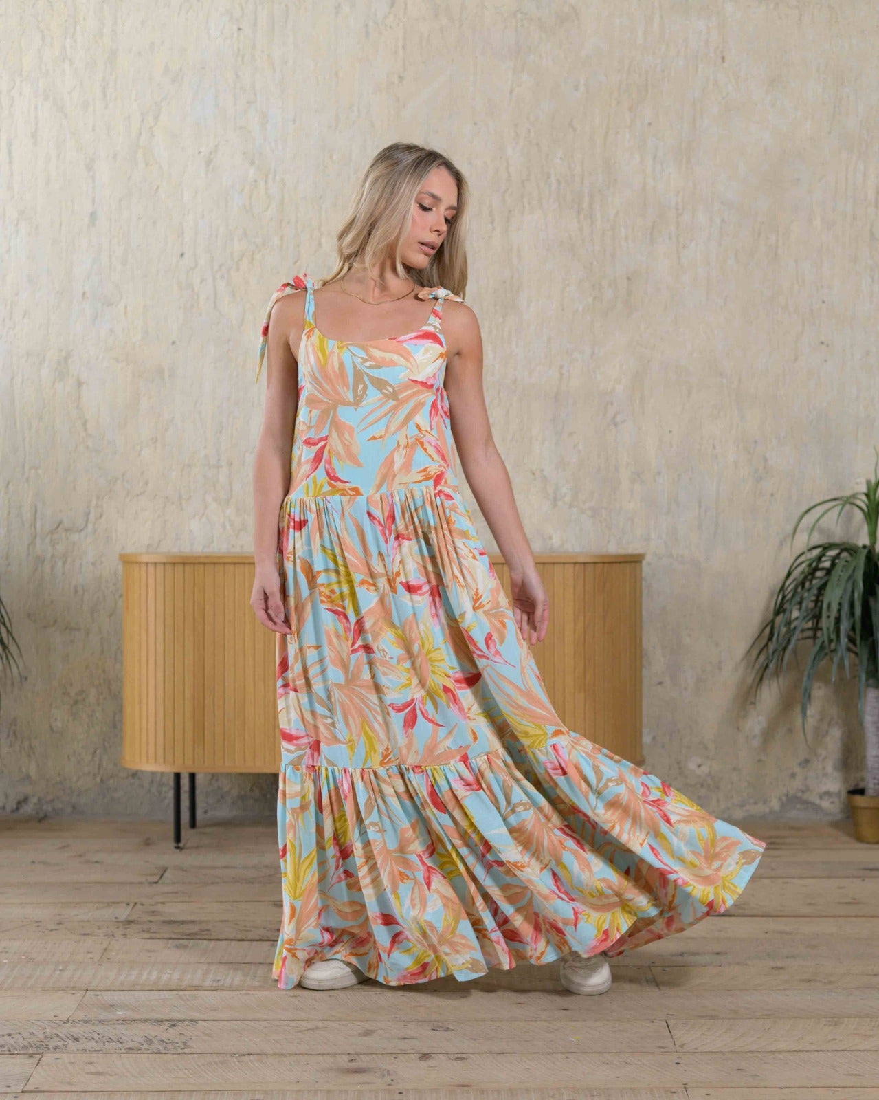 Vestido María tropical