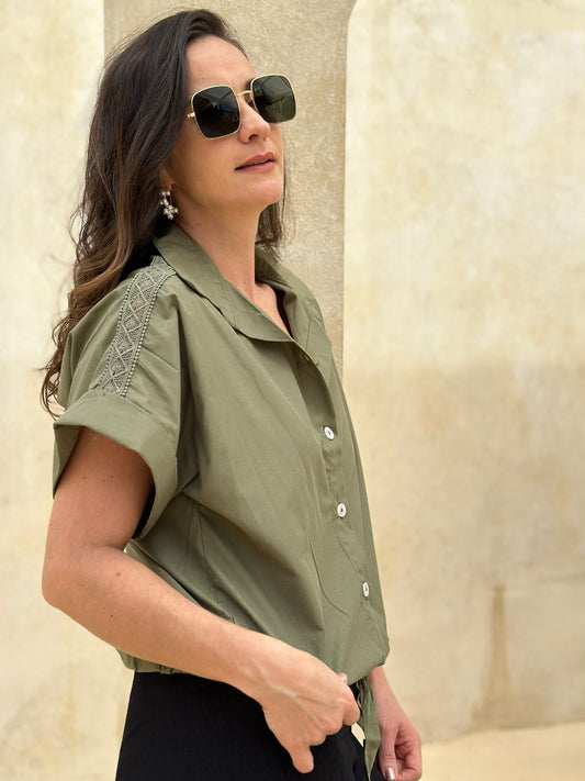 Blusa Manzana verde
