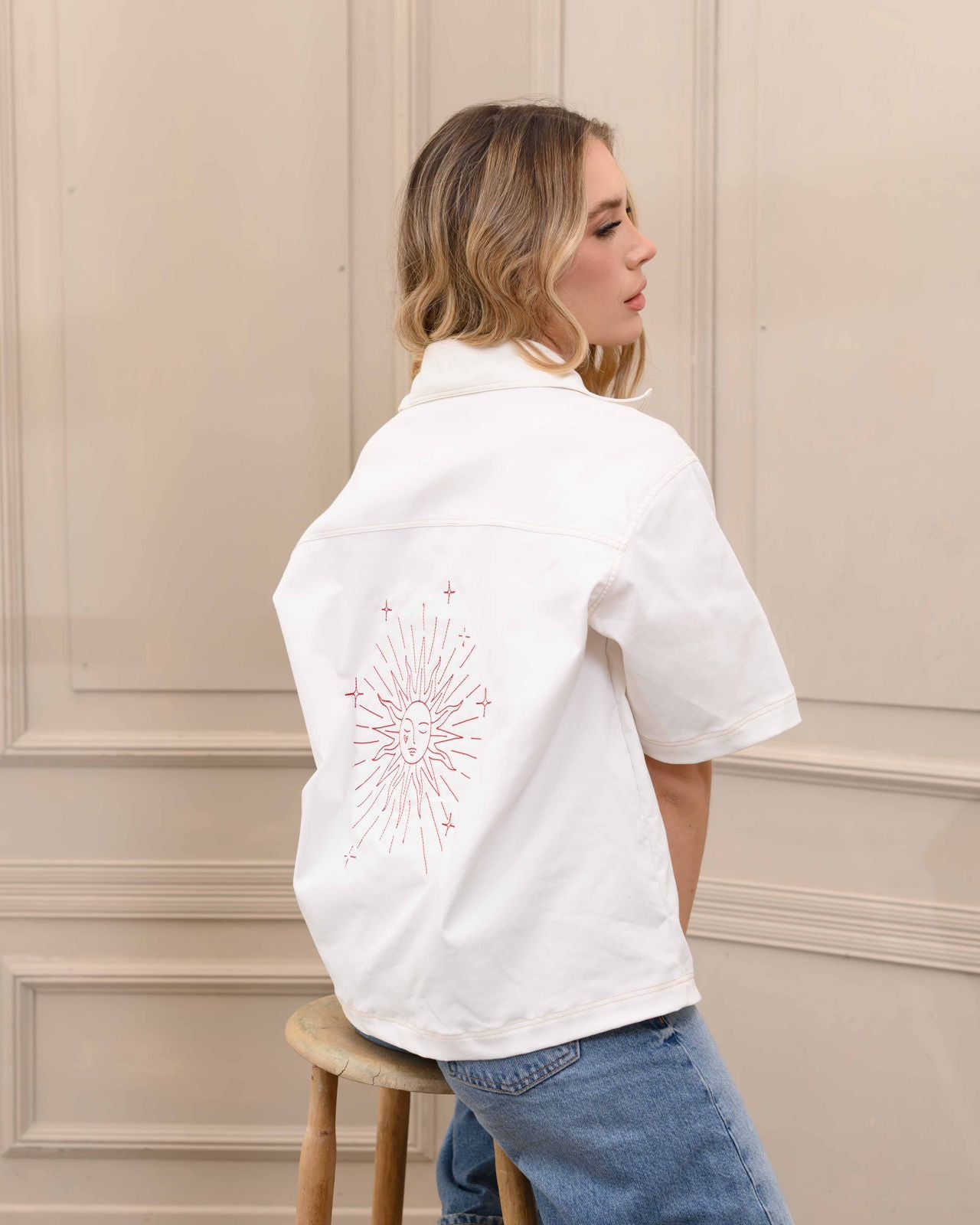 Camisera Owala marfil