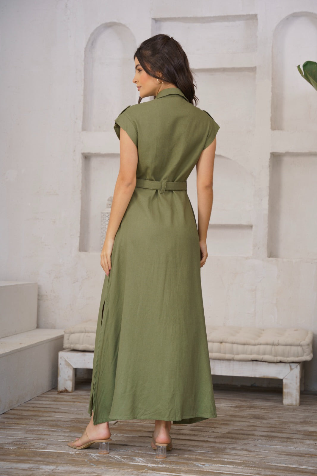 Vestido Sara verde