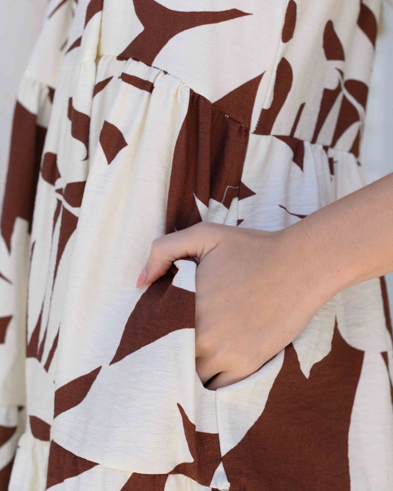 Vestido Alexa Natura Cocoa