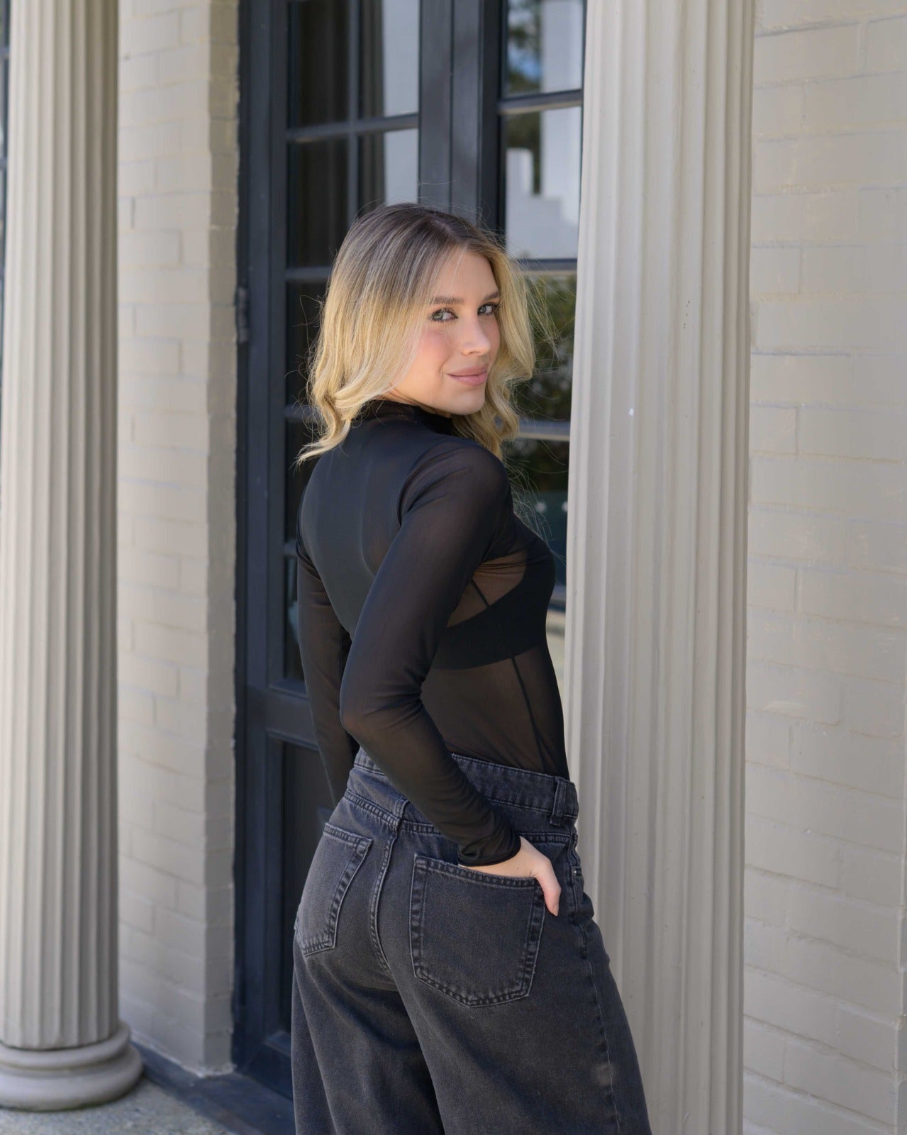 Blusa Jacky negra