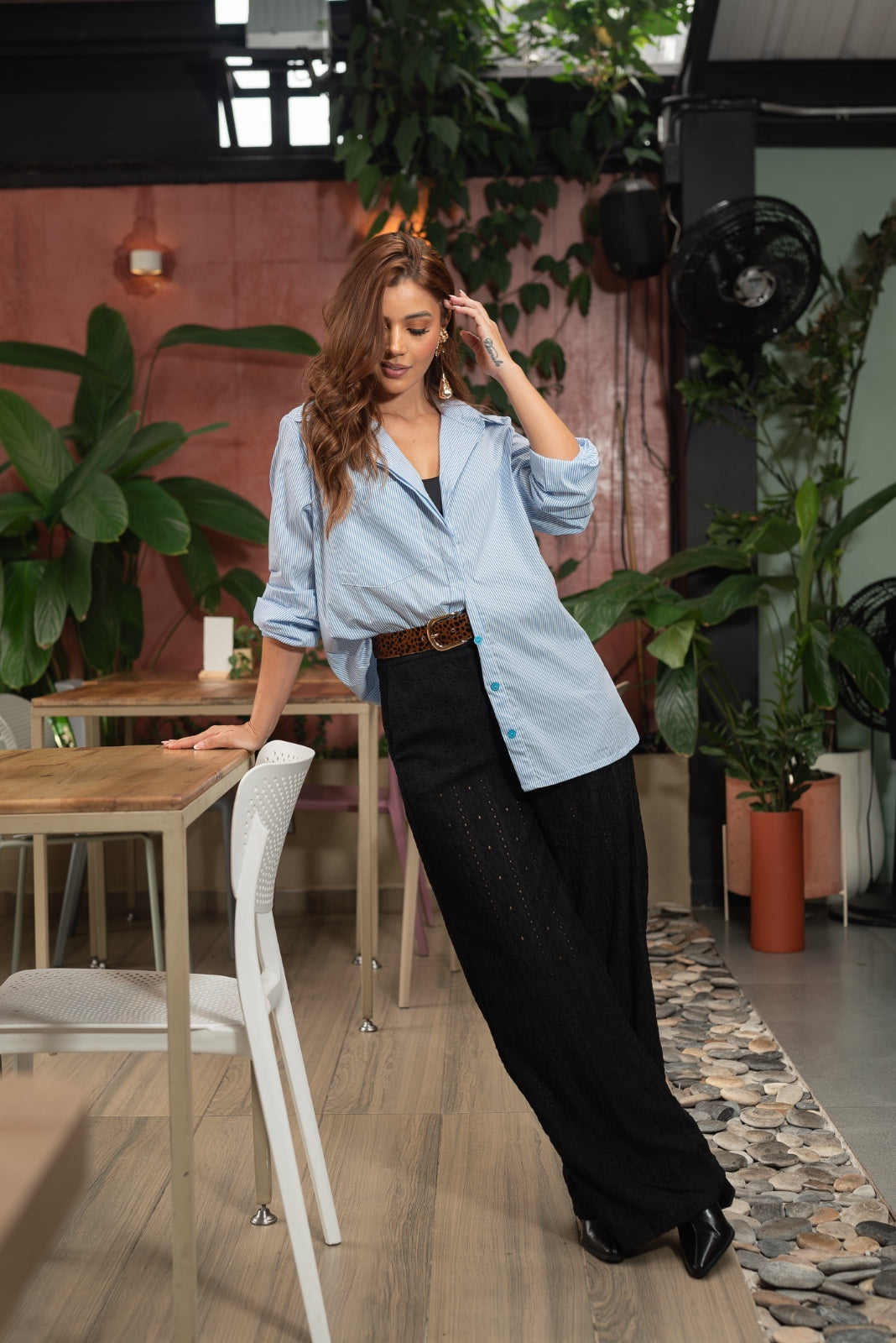 Pantalón Rosario negro