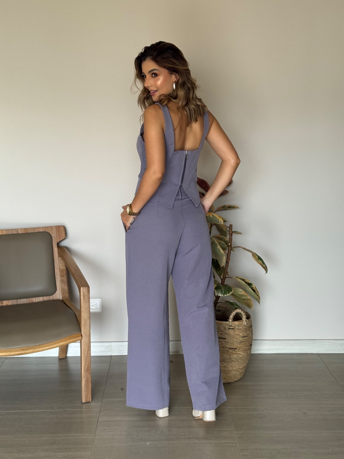 Blusa Atenea Gris