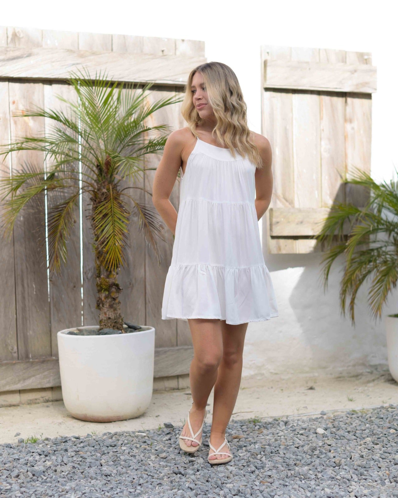 Vestido Alexa Ivory