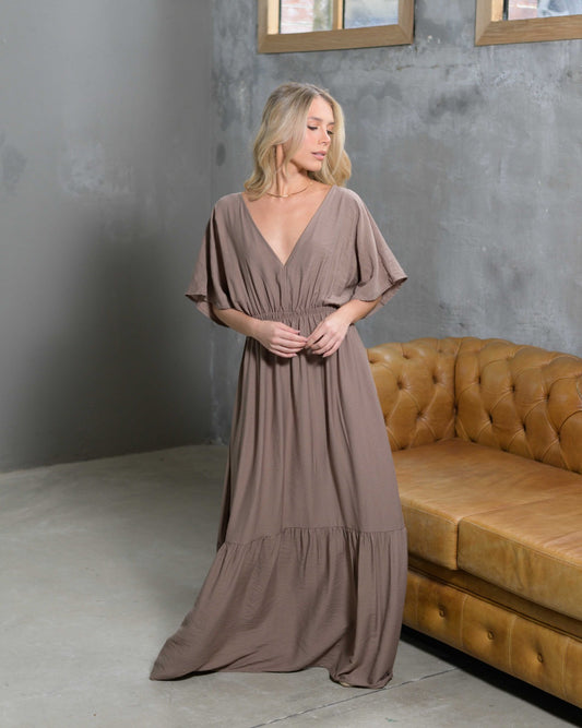 Vestido Elodia brown