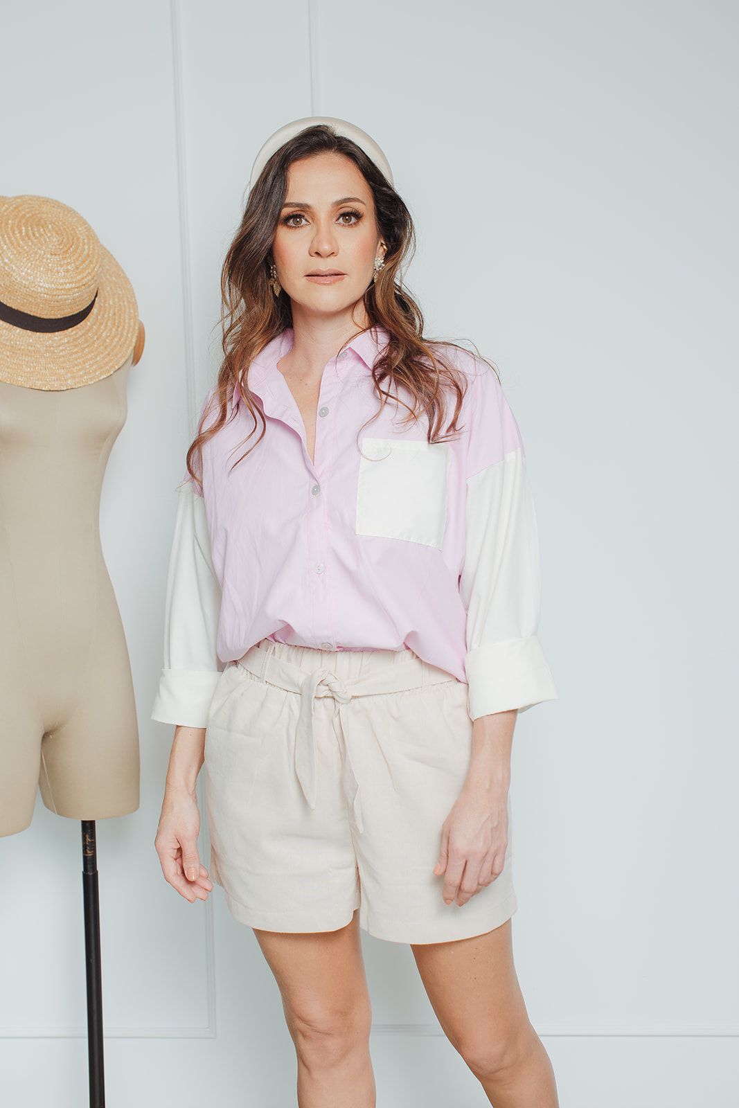 Camisa Amatista crudo