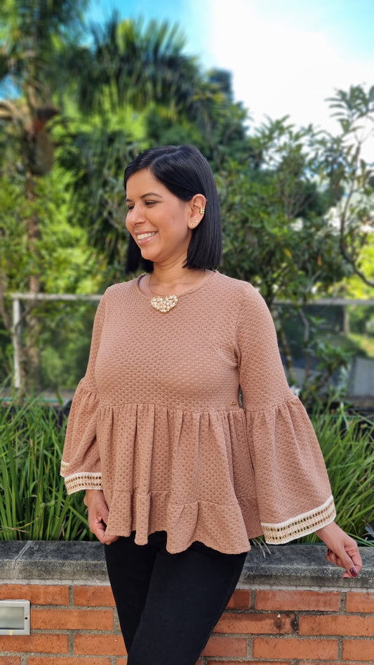 Blusa Brasil Mocca