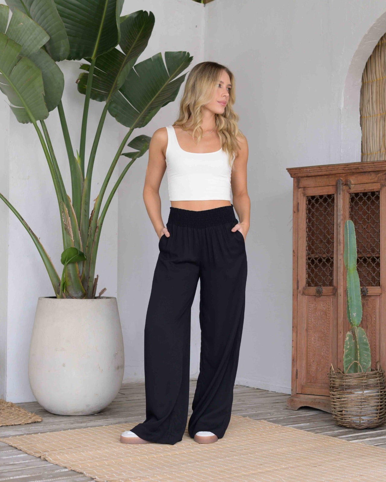 Pantalón Olivia Plane negro