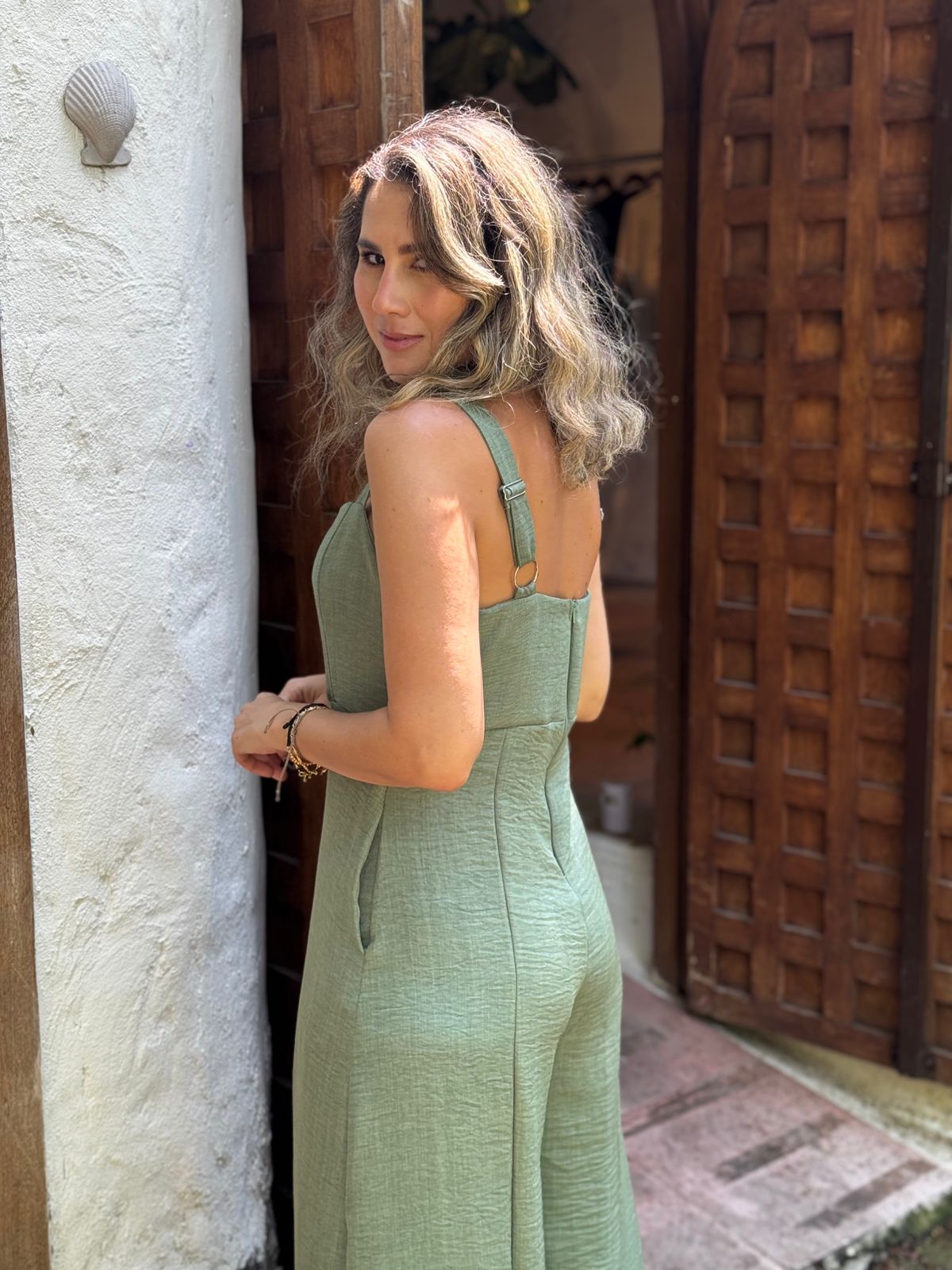 Enterizo Conde verde