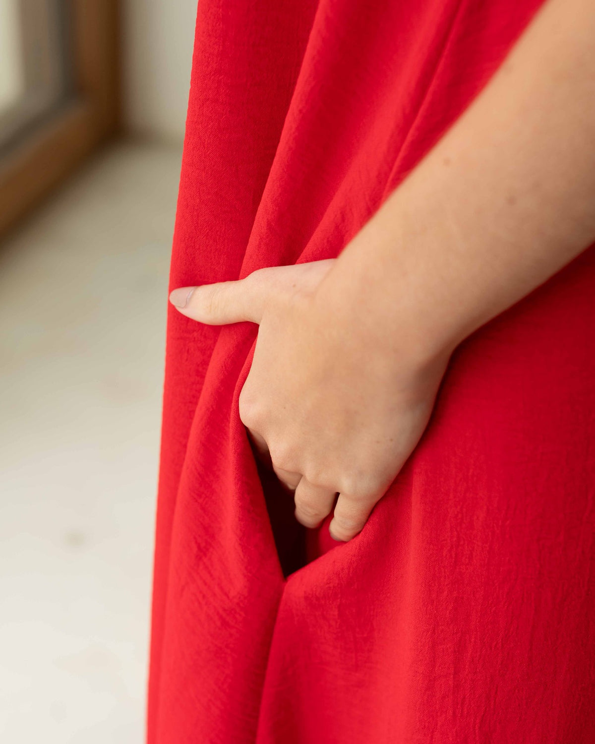 Vestido Emily air rojo